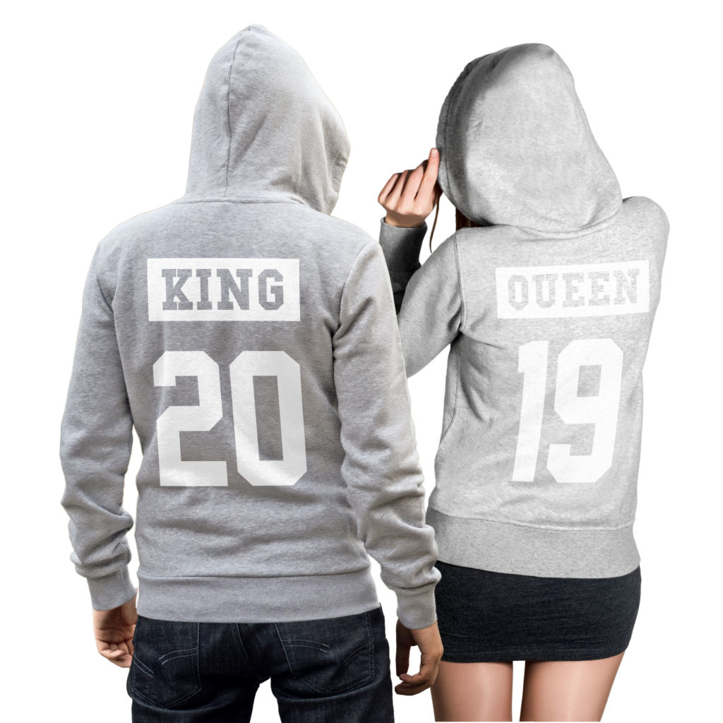 King Queen Zwei Hoodies Im Set 1 Preis Pullover Pul Produktbild-Vorschau 7