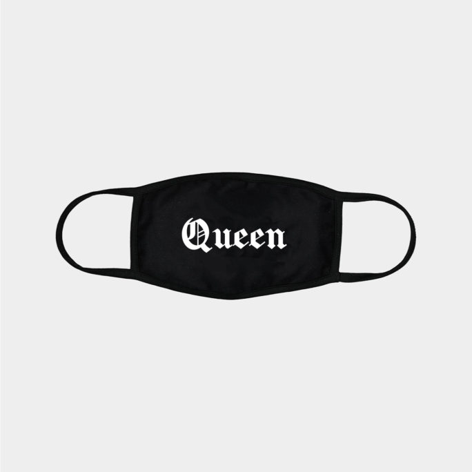 Stoffmaske - Queen - Old English II